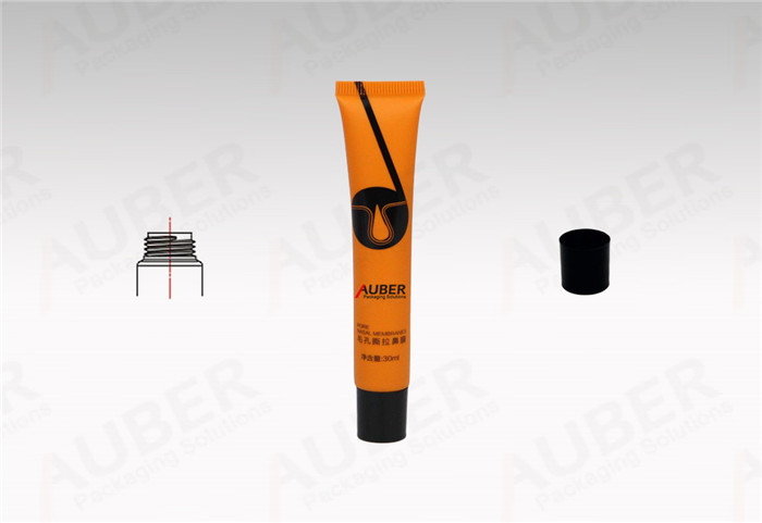 Auber D19mm Empty Lip gloss Tubes with Black Screw On Caps
