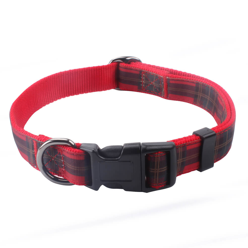 red pet collar