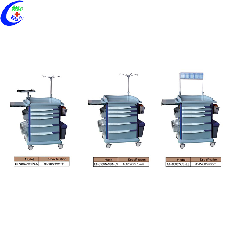 medication for emergency trolley