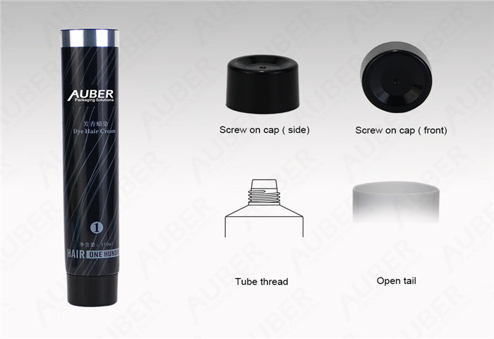 D35mm High Glossy Skincare Tube Packaging with Screw On Cap