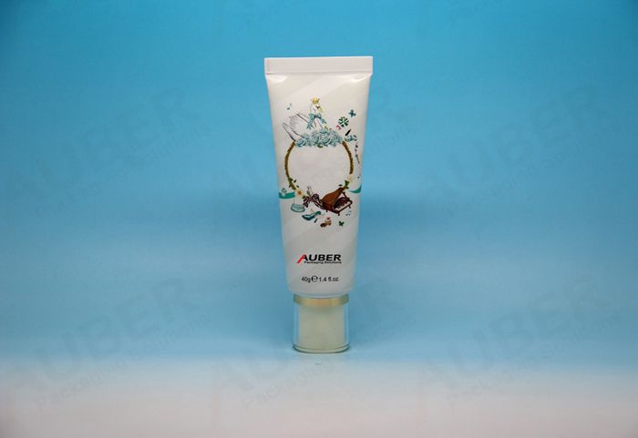 Cosmetic Round Tube with Pure Fresh Design 