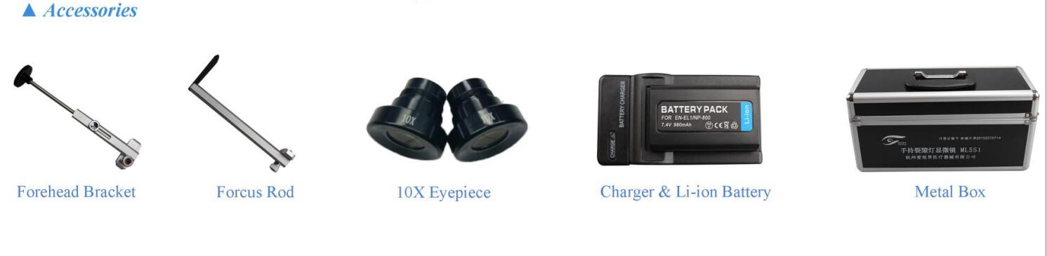 Portable Pocket Optical Hand-held Slit Lamp Biomicroscope for Anterior Eye Exam Overview