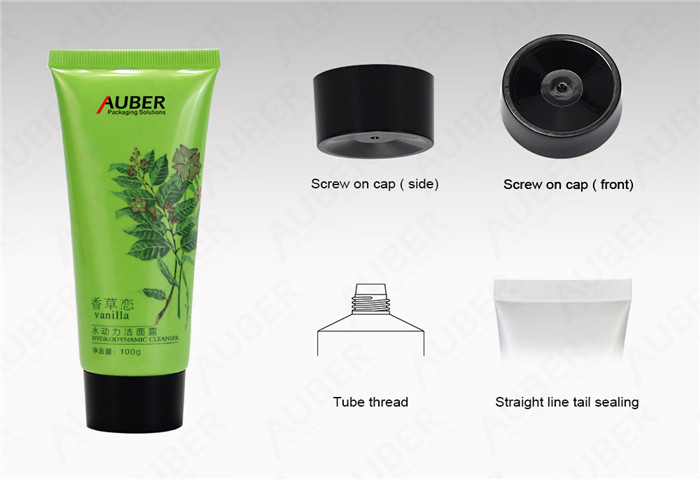 D40mm Squeeze Tube Packaging with Screw On Cap
