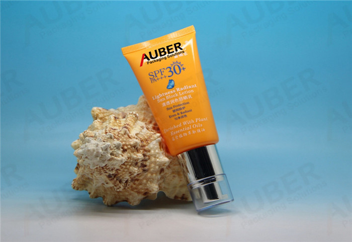D35mm Cosmetic Pump Tube for Sunscreen Cream