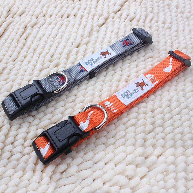 silk screen printed dog collar factory direct