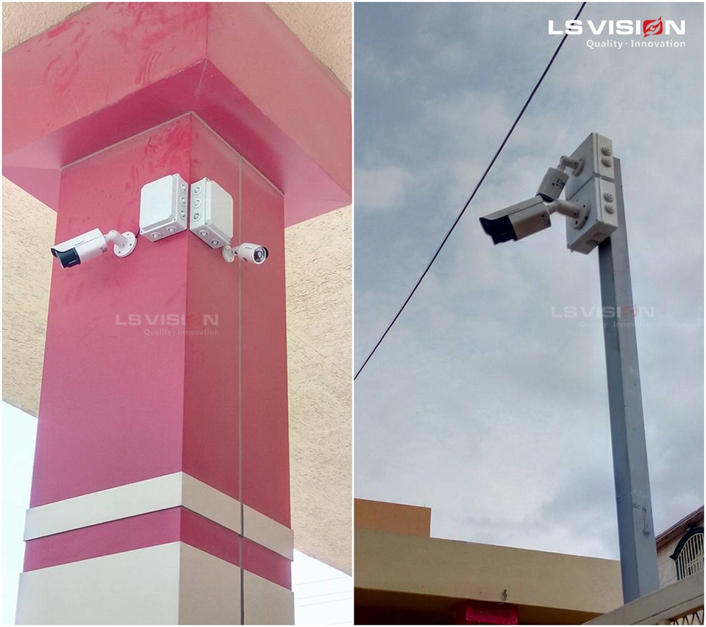 LS VISION Cctv Cameras Completed Project Installation in Saudi Arabia
