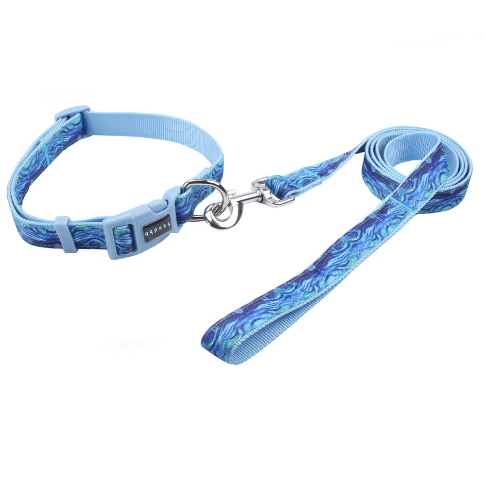 nylon pet collars leash