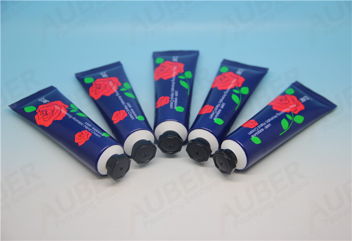 D25mm Polyfoil Tubes with Octagonal Caps and Rose Printing 