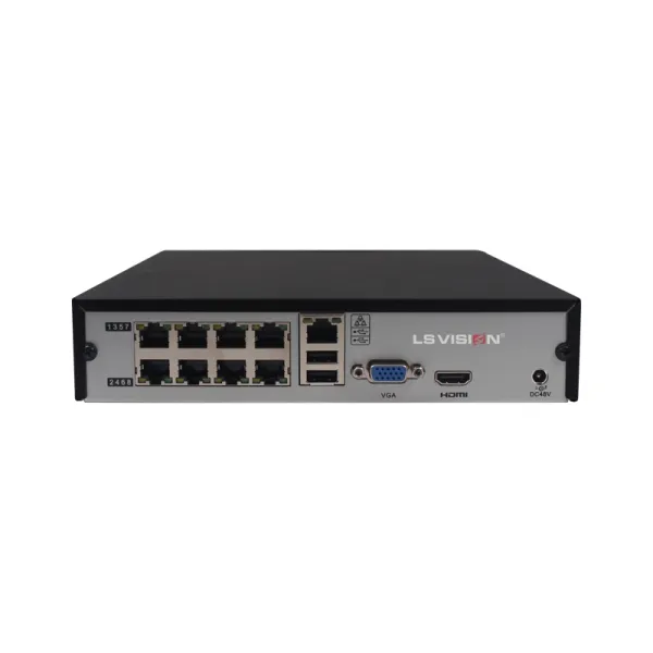 8ch Nvr Poe Nvr Network Video Recorders Suppliers And Manufacturers Ls Vision Lsvision