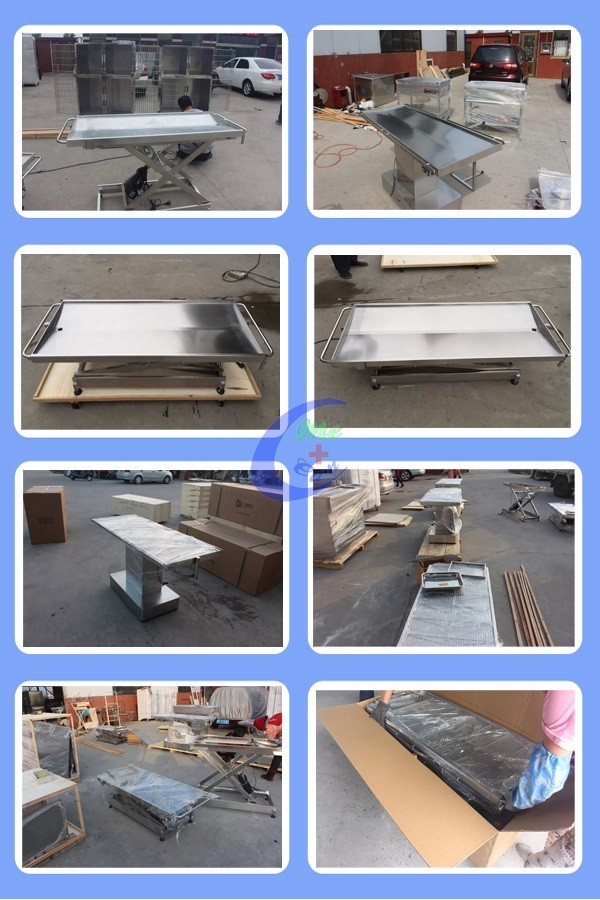 More pictures of the vet operation table