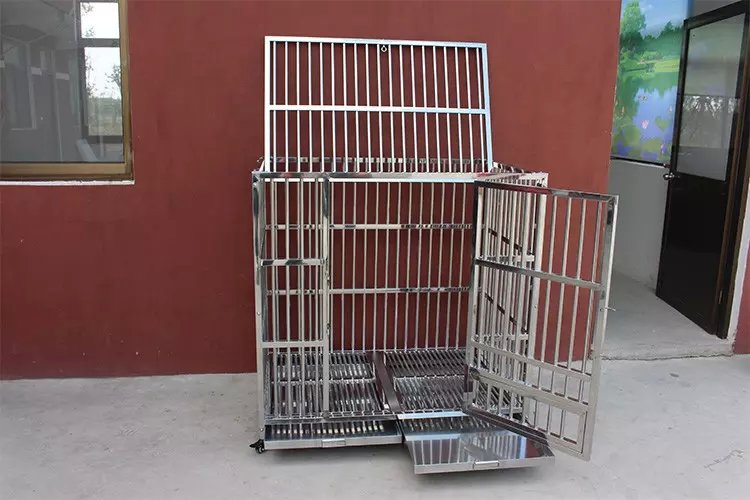 Vet Clinic Stainless Steel Pet Animal Cage