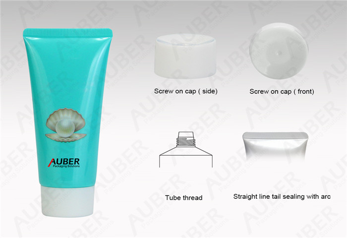 D40mm Skincare Packaging for Hand Cream with Flip Top Cap