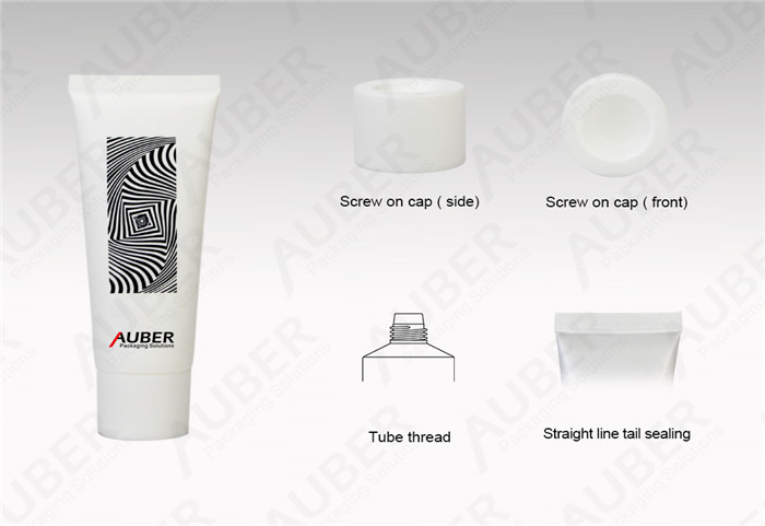 D35mm Simple Style Cleanser Packaging Manufacturer with Concave Cap