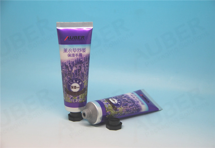 Lavender Printing Polyfoil Tubes with Octagonal Cap