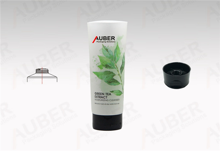 Plastic Laminated Cosmetic Packaging in D40mm with Flip Top Cap for Green Tea Cleanser